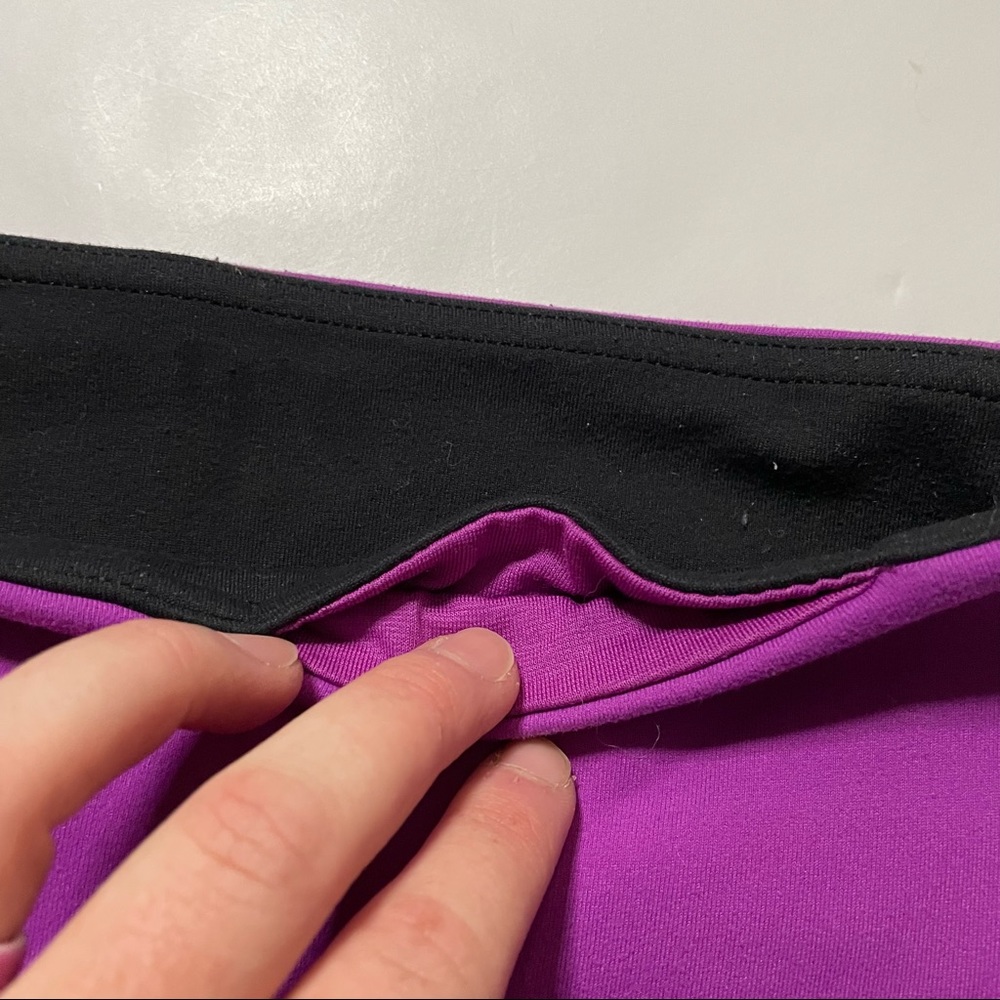 Lululemon Purple Pink Full Length Athleisure Activewear Workout Leggings Size 2 - Picture 4 of 8